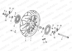 Rear wheel