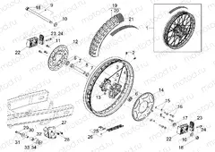 Rear wheel