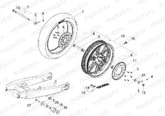 Rear wheel