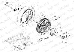 Rear wheel