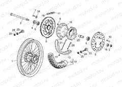 Rear wheel
