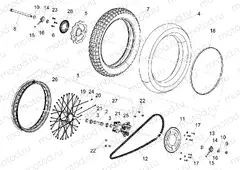 Rear wheel