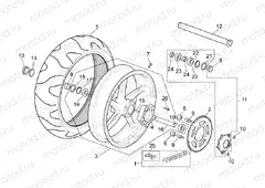Rear wheel