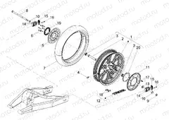 Rear wheel