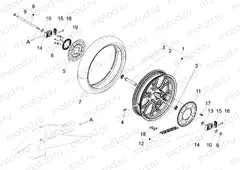 Rear wheel