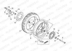 Rear wheel
