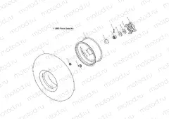 REAR WHEEL - A04GJ50AA/AB/AC/AD (4986168616B06) | REAR WHEEL - A04GJ50AA/AB/AC/AD (4986168616B06)