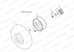 REAR WHEEL - A05GJ50AA/AB/AC (4995119511B06) | REAR WHEEL - A05GJ50AA/AB/AC (4995119511B06)