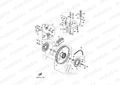 REAR WHEEL & BRAKE SYSTEM
