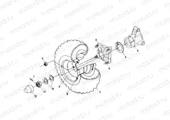 REAR WHEEL DRIVE - A00CH33AC (4959905990C008) | REAR WHEEL DRIVE - A00CH33AC (4959905990C008)