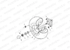 REAR WHEEL DRIVE - A00CK42AA (4949304930C003) | REAR WHEEL DRIVE - A00CK42AA (4949304930C003)