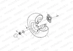 REAR WHEEL DRIVE - A02CB32AA/AB/FC (4970107010B14) | REAR WHEEL DRIVE - A02CB32AA/AB/FC (4970107010B14)