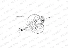REAR WHEEL DRIVE - A04CD32AA/AB/AC/FB (4986268626C08) | REAR WHEEL DRIVE - A04CD32AA/AB/AC/FB (4986268626C08)