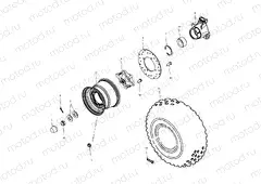 REAR WHEEL DRIVE - A04CH42AA/AE/AG (4986108610C04) | REAR WHEEL DRIVE - A04CH42AA/AE/AG (4986108610C04)