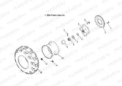 REAR WHEEL DRIVE - A04JD32AA (4995189518C13) | REAR WHEEL DRIVE - A04JD32AA (4995189518C13)
