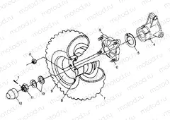 REAR WHEEL DRIVE - A99CH33CB (4945964596c008) | REAR WHEEL DRIVE - A99CH33CB (4945964596c008)