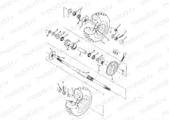 Rear Wheel Drive Assembly (4916361636021A) | Rear Wheel Drive Assembly (4916361636021A)