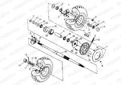 REAR WHEEL DRIVE ASSEMBLY Trail Boss W958527 (4930323032C002) | REAR WHEEL DRIVE ASSEMBLY Trail Boss W958527 (4930323032C002)