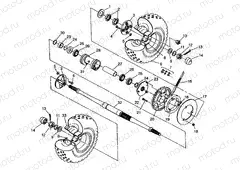 REAR WHEEL DRIVE Trail Boss W968527 (4935883588C002) | REAR WHEEL DRIVE Trail Boss W968527 (4935883588C002)
