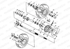 REAR WHEEL DRIVE Trail Boss W98AA25C (4945314531C001) | REAR WHEEL DRIVE Trail Boss W98AA25C (4945314531C001)