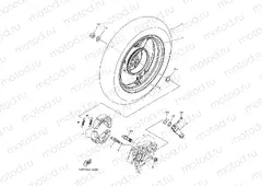REAR WHEEL FOR CAST WHEEL