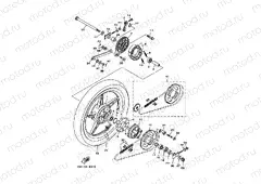 REAR WHEEL FOR SPOKE WHEEL