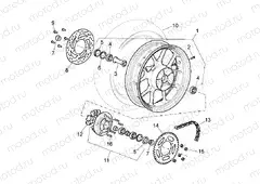 Rear wheel I