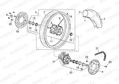 Rear wheel II