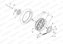 Rear wheel II