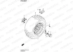 REAR WHEEL LEFT