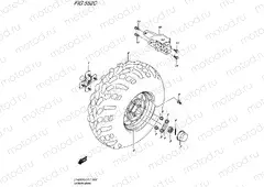 REAR WHEEL LEFT
