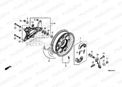 REAR WHEEL / SWINGARM