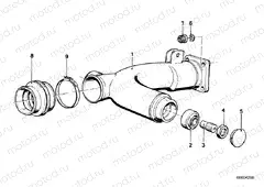 Rear wheel swinging arm