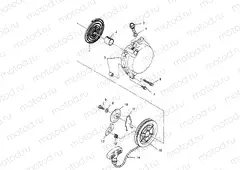 RECOIL STARTER 2X4 300 W957530 (4930053005C013) | RECOIL STARTER 2X4 300 W957530 (4930053005C013)