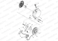RECOIL STARTER 2x4 400L W947540 (4926752675C013) | RECOIL STARTER 2x4 400L W947540 (4926752675C013)
