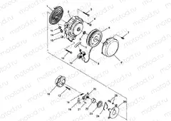 RECOIL STARTER 6X6 350L W938739 (4924062406048A) | RECOIL STARTER 6X6 350L W938739 (4924062406048A)