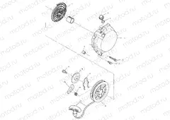 RECOIL STARTER - A01CG38CA (4963916391C014) | RECOIL STARTER - A01CG38CA (4963916391C014)