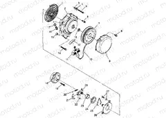 RECOIL STARTER (BLAZER) Trail Blazer W97BA25C (4940124012D007) | RECOIL STARTER (BLAZER) Trail Blazer W97BA25C (4940124012D007)