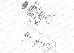 RECOIL STARTER (BLAZER) - W967827 (4935863586D008) | RECOIL STARTER (BLAZER) - W967827 (4935863586D008)