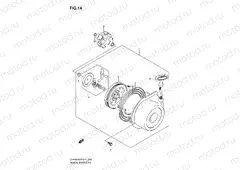 RECOIL STARTER (LT-A450XK7/XK8/XZK8/XK9/XZK9)