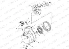 RECOIL STARTER Magnum 2X4 W967544 (4936033603D004) | RECOIL STARTER Magnum 2X4 W967544 (4936033603D004)