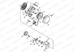 RECOIL STARTER Trail Blazer W98BA25C (4945464546C011) | RECOIL STARTER Trail Blazer W98BA25C (4945464546C011)