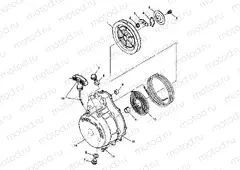 RECOIL STARTER - W98BC50A (4944994499d006) | RECOIL STARTER - W98BC50A (4944994499d006)
