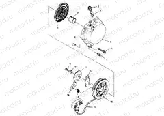 RECOIL STARTER XPRESS 300 W969530 and XPRESS 400 W969540 (4935923592D008) | RECOIL STARTER XPRESS 300 W969530 and XPRESS 400 W969540 (4935923592D008)