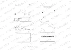 REFERENCES | REFERENCES, TOOL KIT and OWNERS MANUAL - R11VH76/VY76 ALL OPTIONS (49RGRTOOL09RZR)