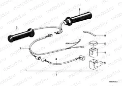 Retrofit kit, heated handle