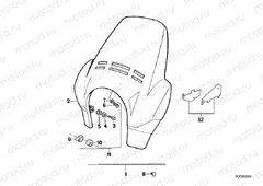 Retrofit kit, slipstream deflector