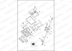 ROCKER ARM ASSEMBLY AND PUSHRODS