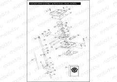ROCKER ARM ASSEMBLY & PUSH RODS -TWIN CAM 103 â¢