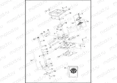 ROCKER ARM ASSEMBLY & PUSH RODS - TWIN CAM 88â¢